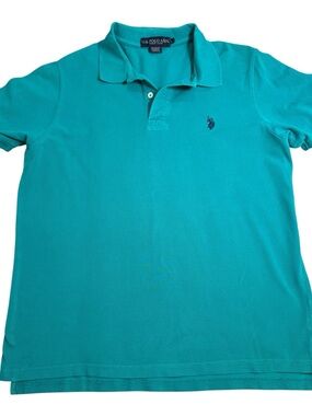 U.S. Polo Assn. Men's Teal Polo Shirt